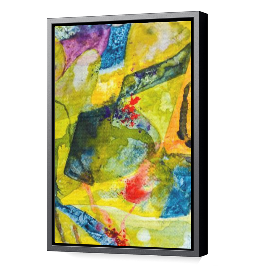 Thumbnail for Canvas - Black Floating Frame