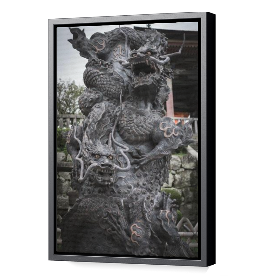 Thumbnail for Canvas - Black Floating Frame