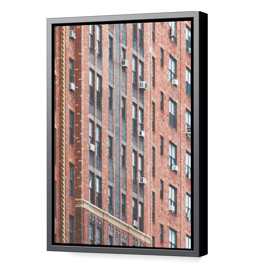 Thumbnail for Canvas - Black Floating Frame
