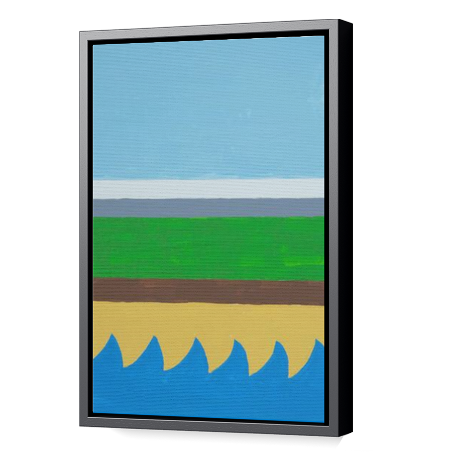 Thumbnail for Canvas - Black Floating Frame