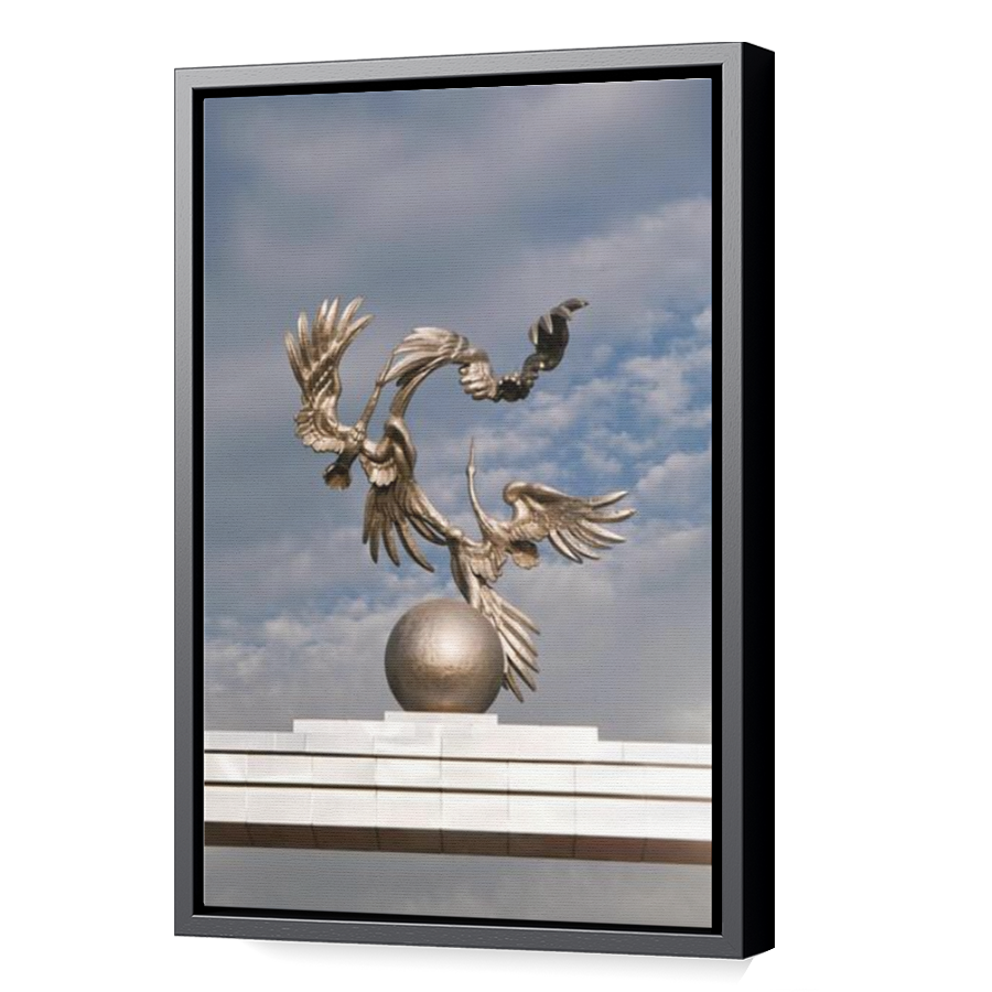 Thumbnail for Canvas - Black Floating Frame
