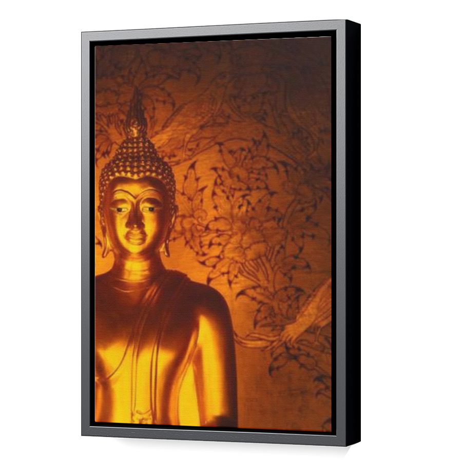 Thumbnail for Canvas - Black Floating Frame