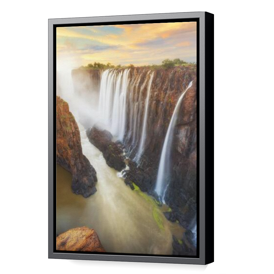 Thumbnail for Canvas - Black Floating Frame