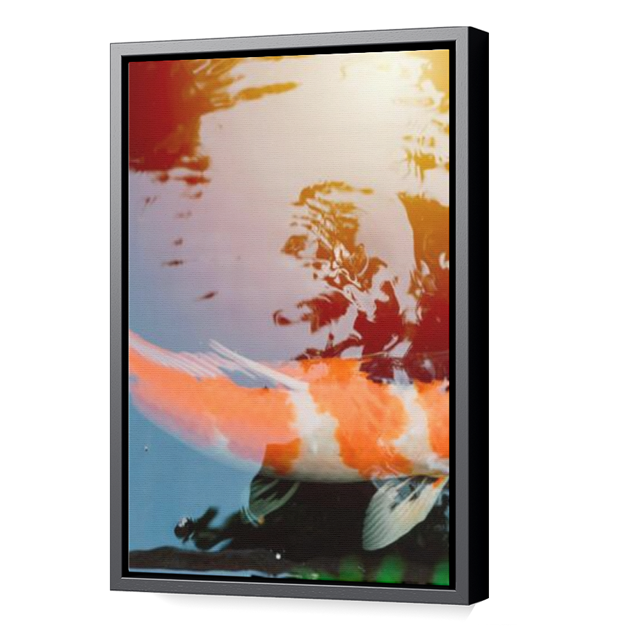 Thumbnail for Canvas - Black Floating Frame
