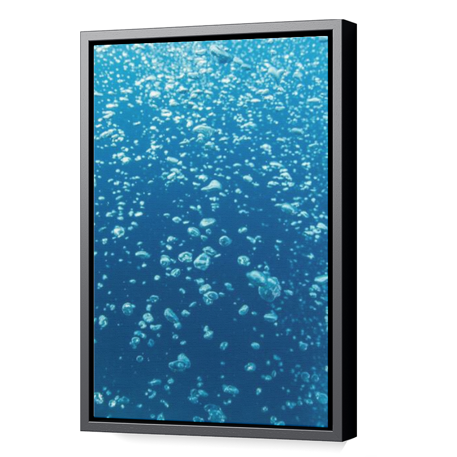 Thumbnail for Canvas - Black Floating Frame