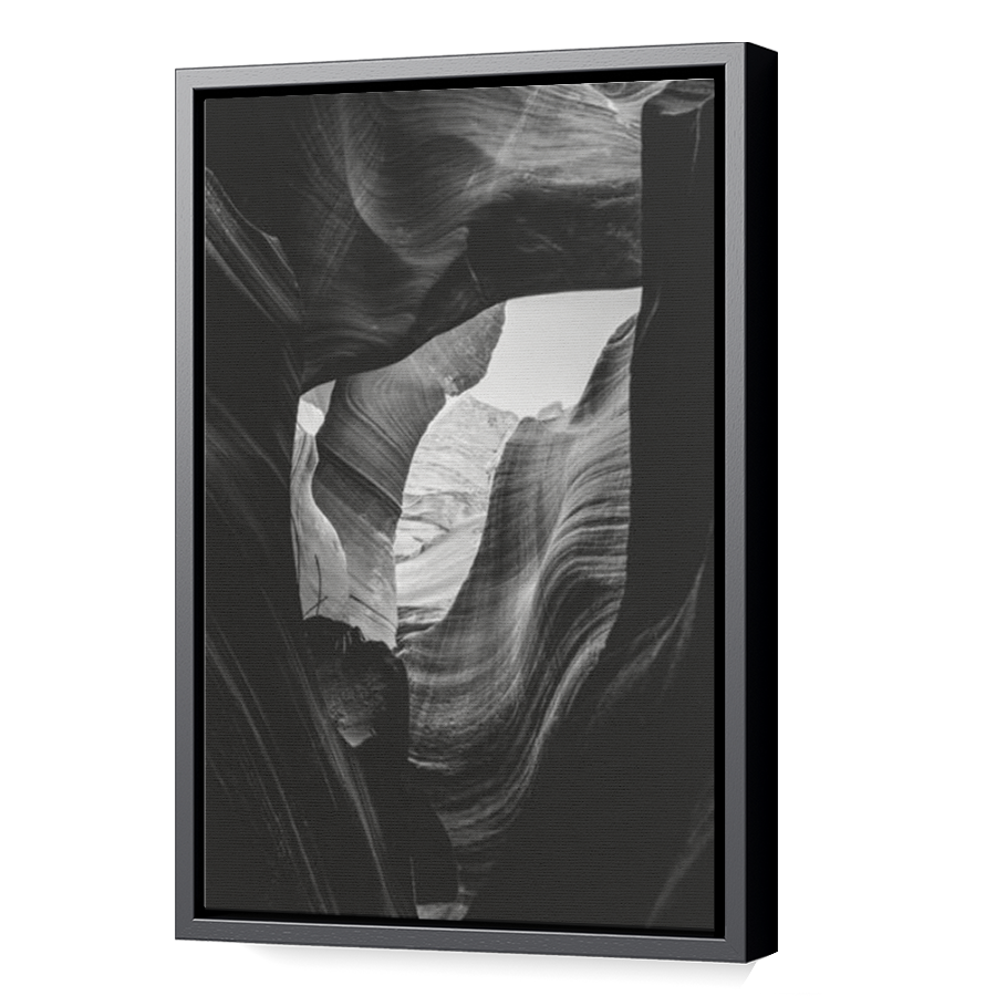 Thumbnail for Canvas - Black Floating Frame