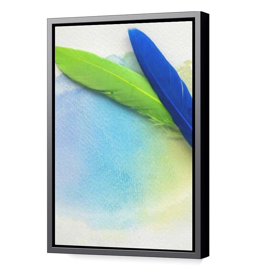 Thumbnail for Canvas - Black Floating Frame