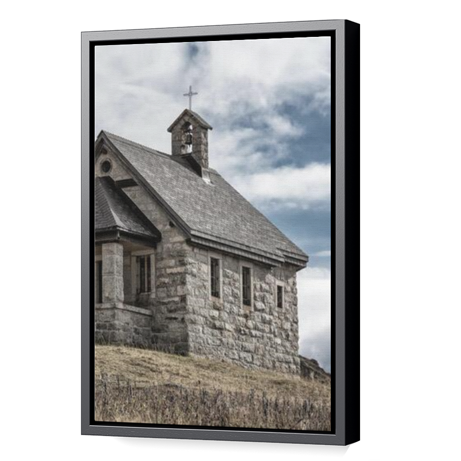 Thumbnail for Canvas - Black Floating Frame
