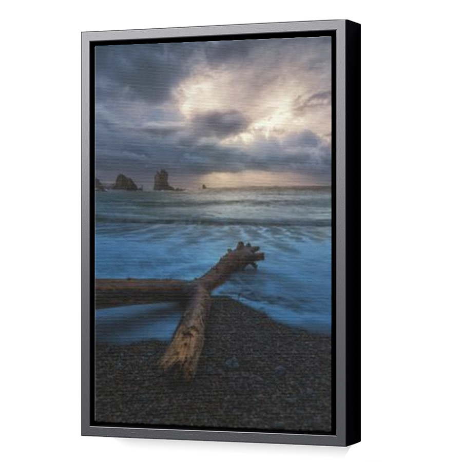 Thumbnail for Canvas - Black Floating Frame