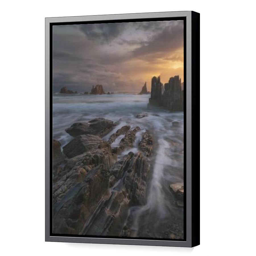 Thumbnail for Canvas - Black Floating Frame