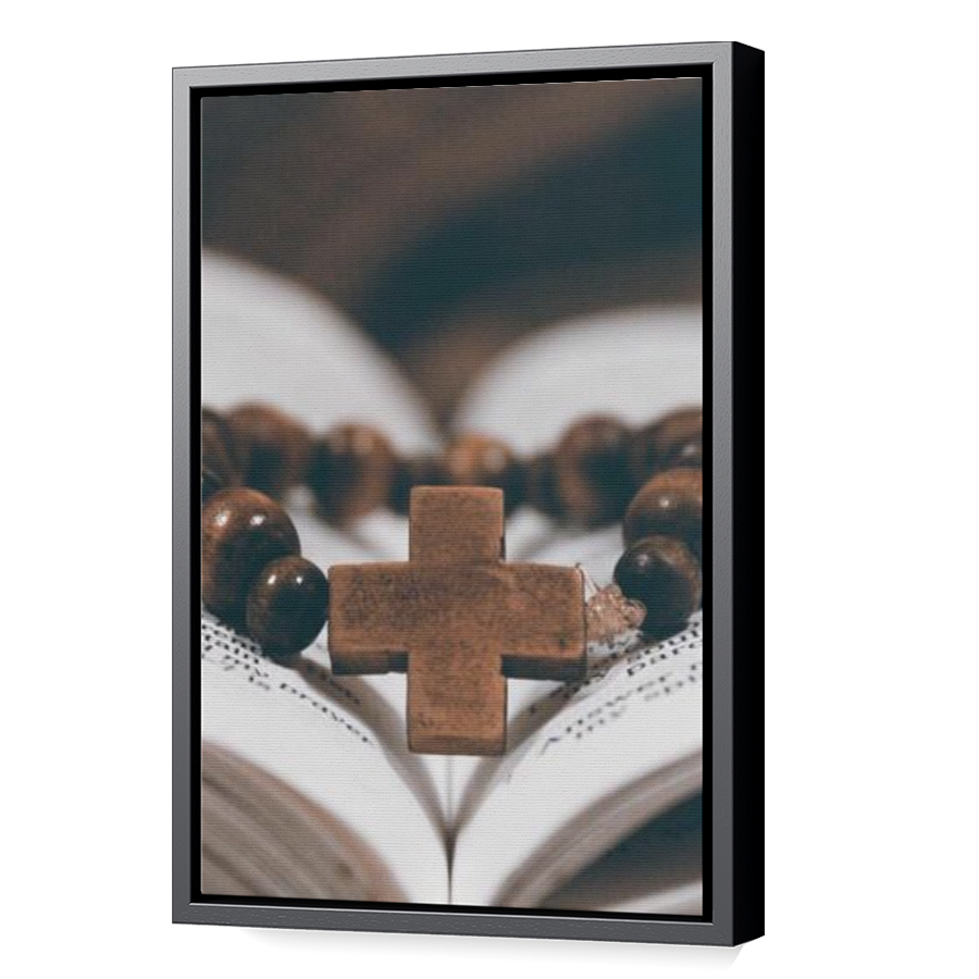 Thumbnail for Canvas - Black Floating Frame