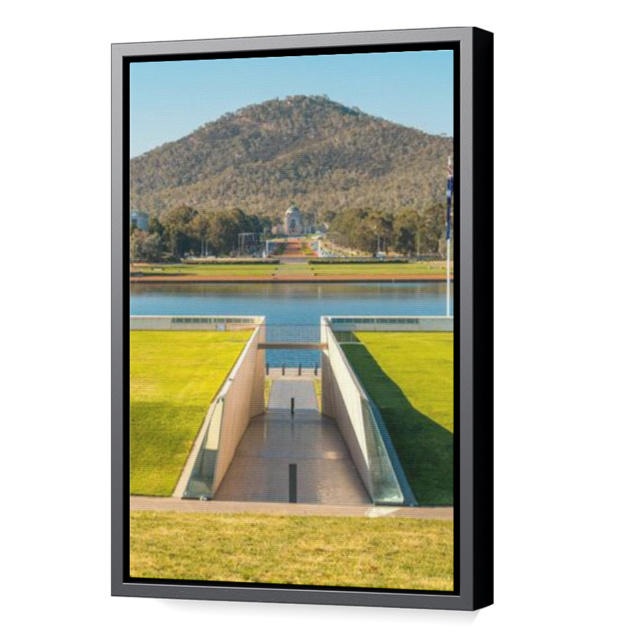 Thumbnail for Canvas - Black Floating Frame