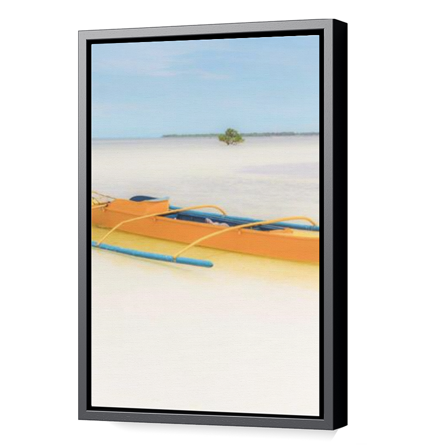 Thumbnail for Canvas - Black Floating Frame