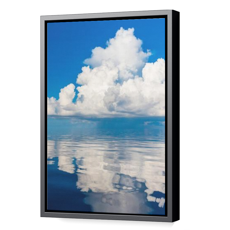 Thumbnail for Canvas - Black Floating Frame