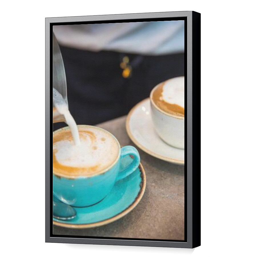 Thumbnail for Canvas - Black Floating Frame