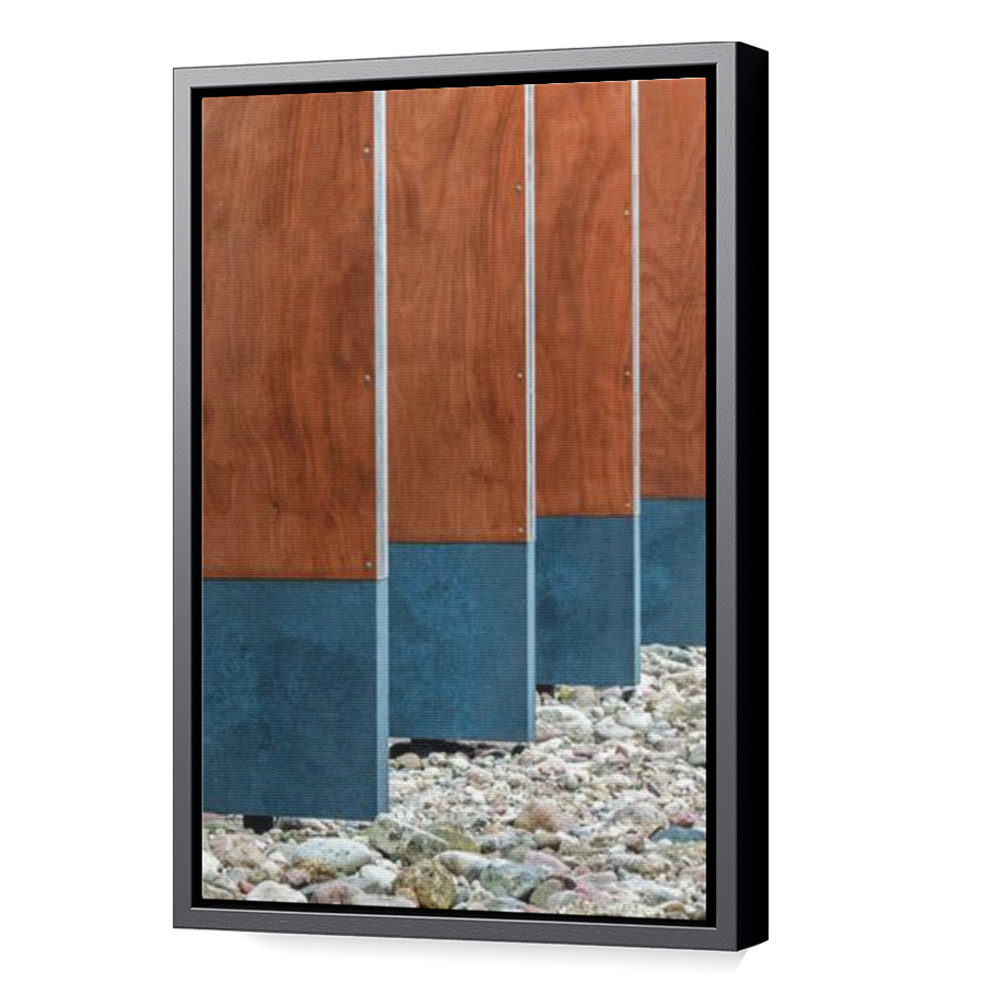 Thumbnail for Canvas - Black Floating Frame