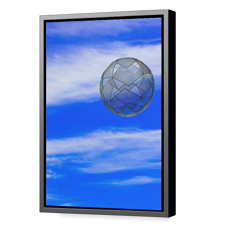 Thumbnail for Canvas - Black Floating Frame