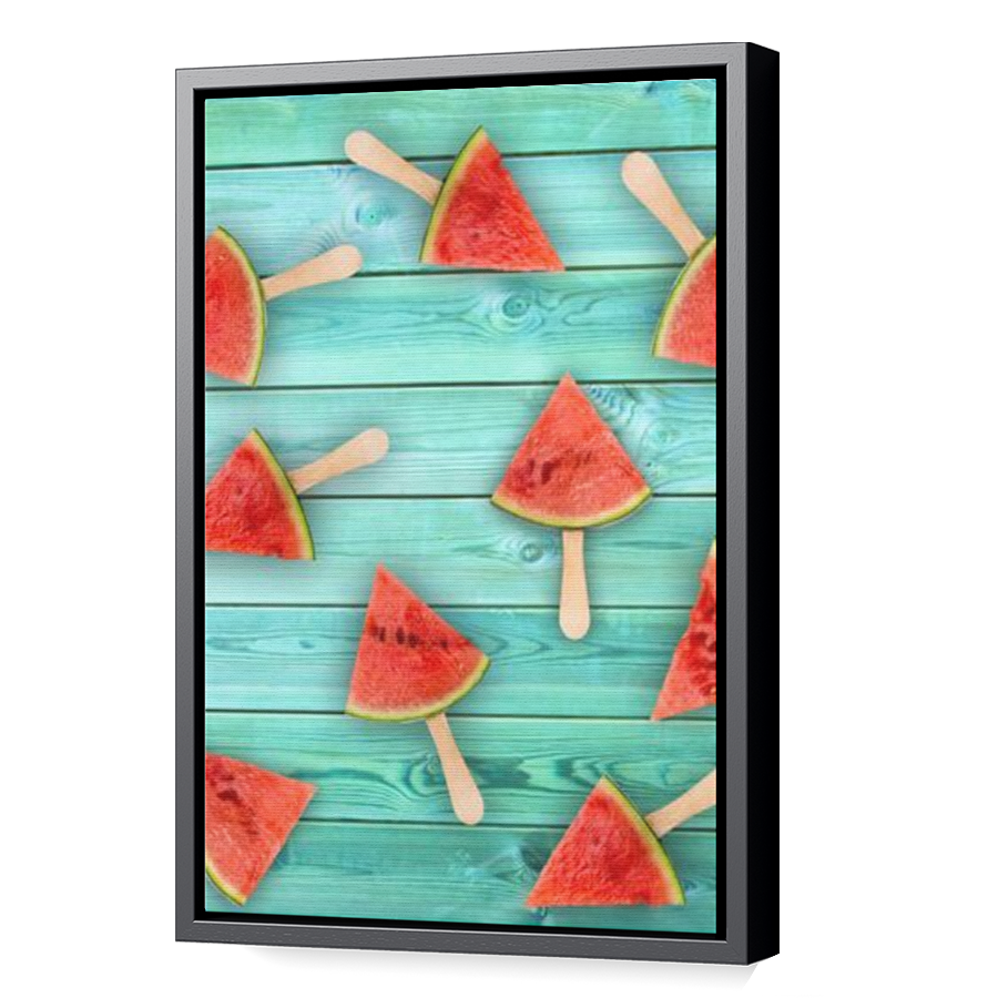Thumbnail for Canvas - Black Floating Frame