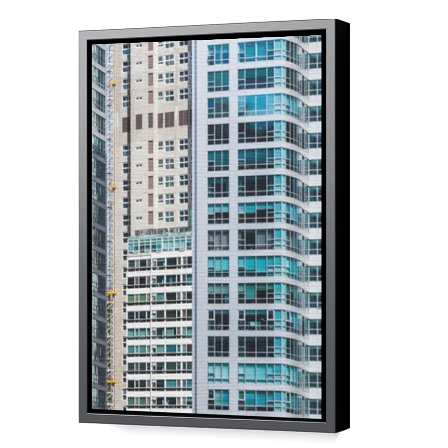 Thumbnail for Canvas - Black Floating Frame