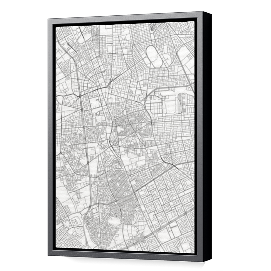 Thumbnail for Canvas - Black Floating Frame