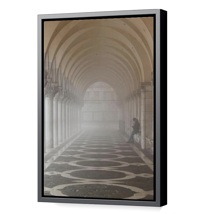 Thumbnail for Canvas - Black Floating Frame
