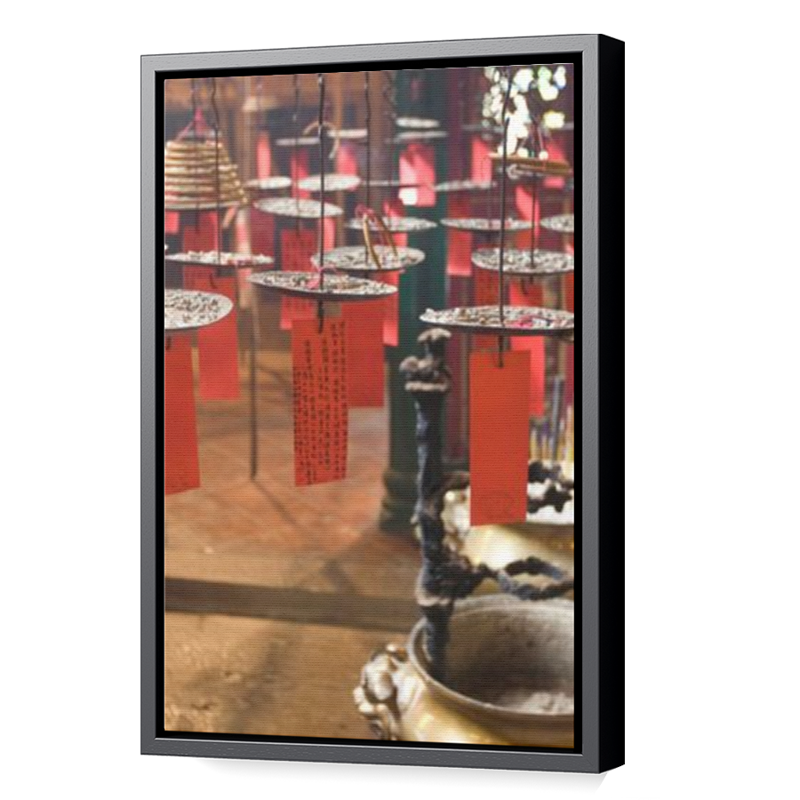 Thumbnail for Canvas - Black Floating Frame