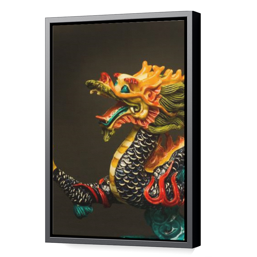 Thumbnail for Canvas - Black Floating Frame
