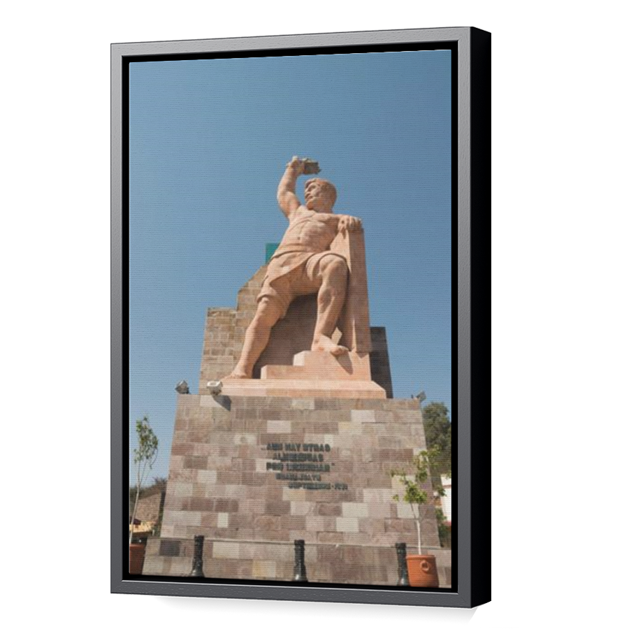 Thumbnail for Canvas - Black Floating Frame
