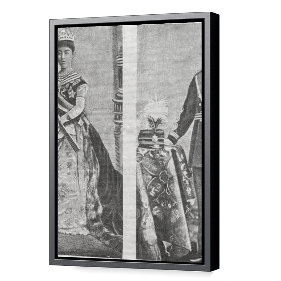 Thumbnail for Canvas - Black Floating Frame