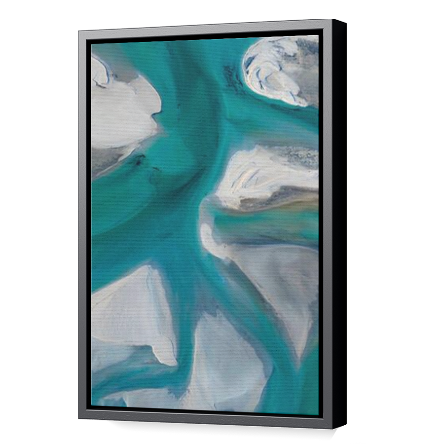 Thumbnail for Canvas - Black Floating Frame