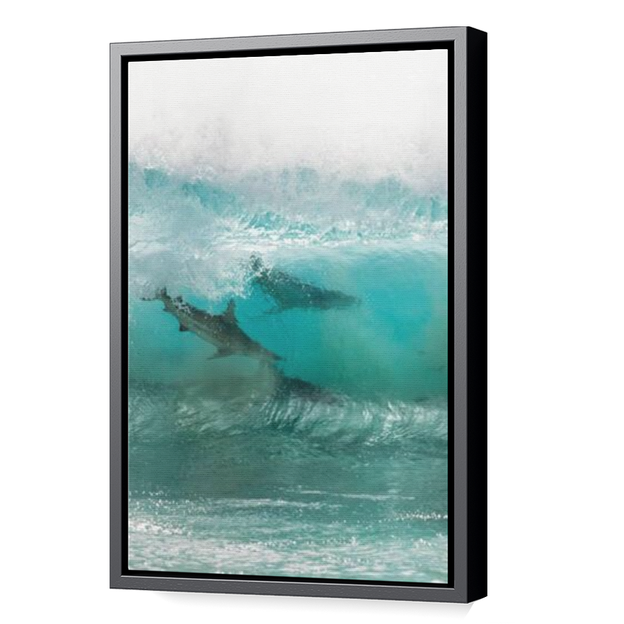 Thumbnail for Canvas - Black Floating Frame
