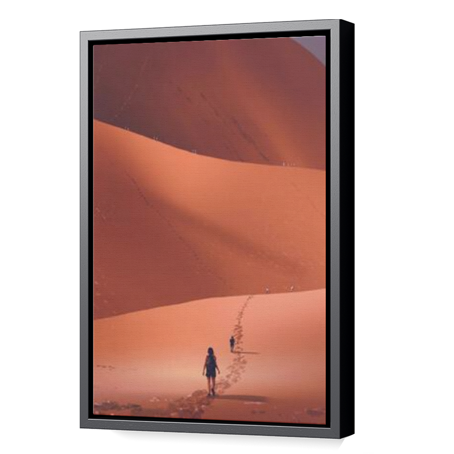 Thumbnail for Canvas - Black Floating Frame