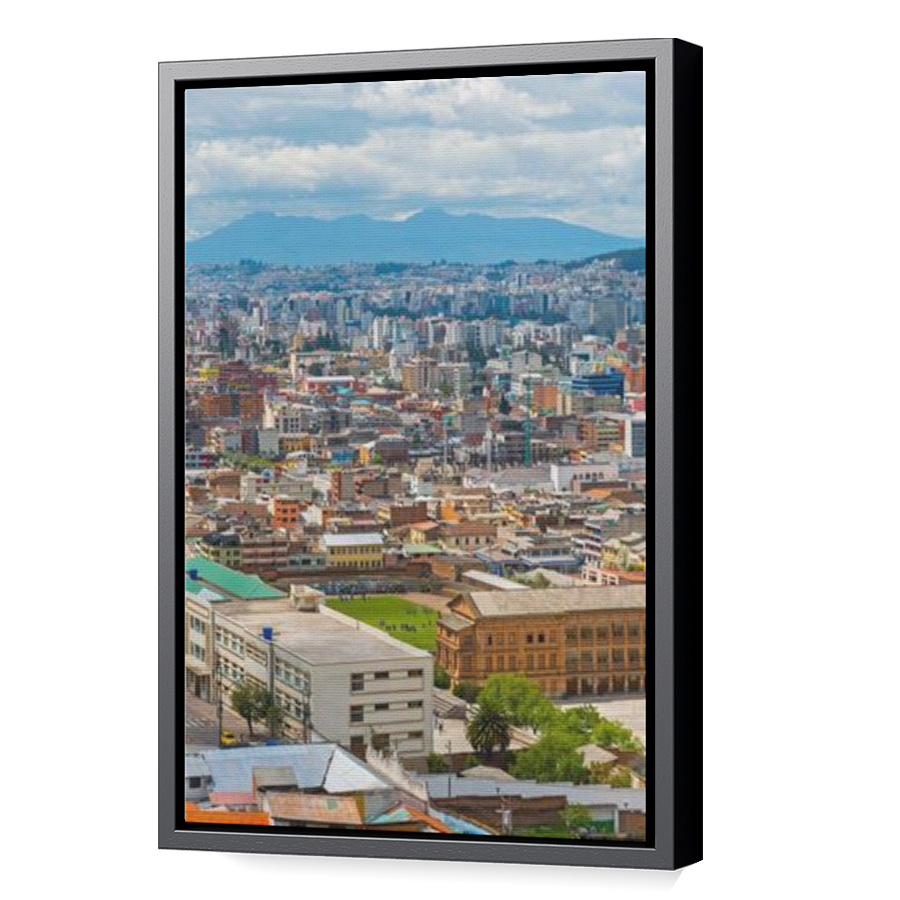 Thumbnail for Canvas - Black Floating Frame