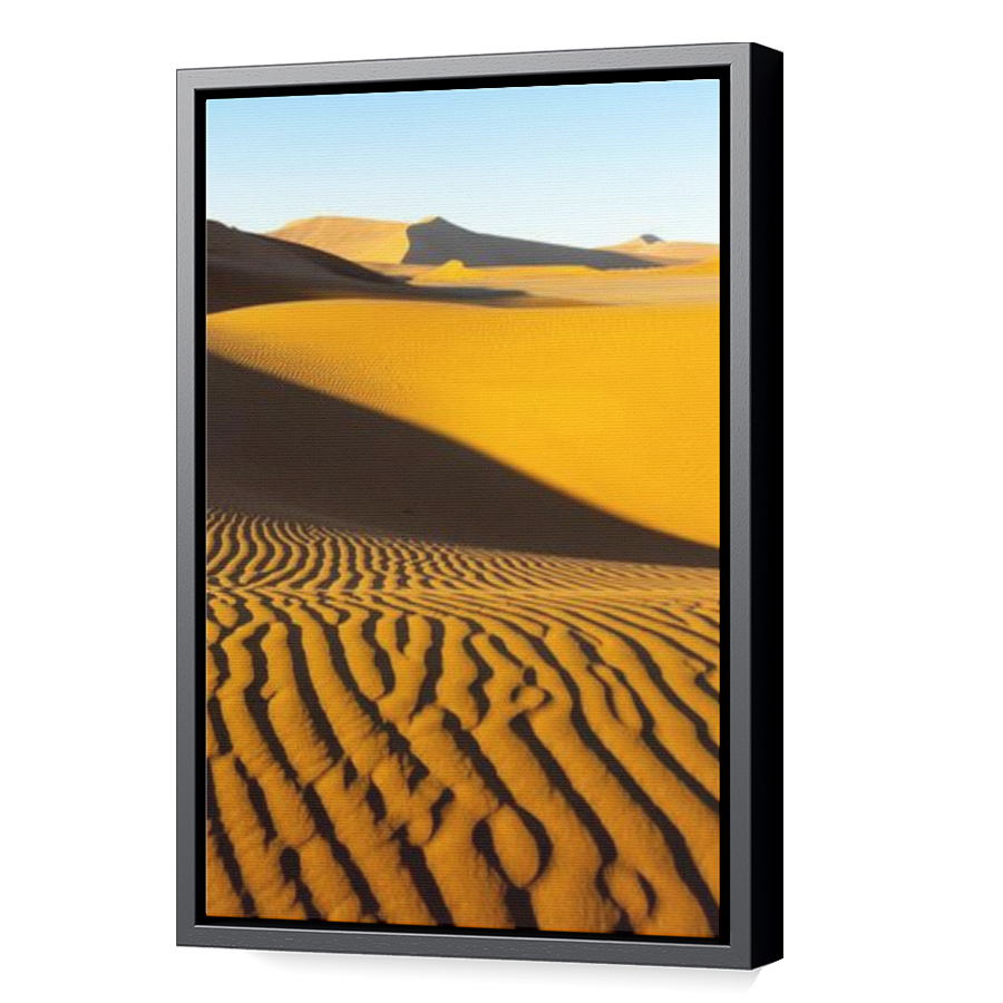 Thumbnail for Canvas - Black Floating Frame