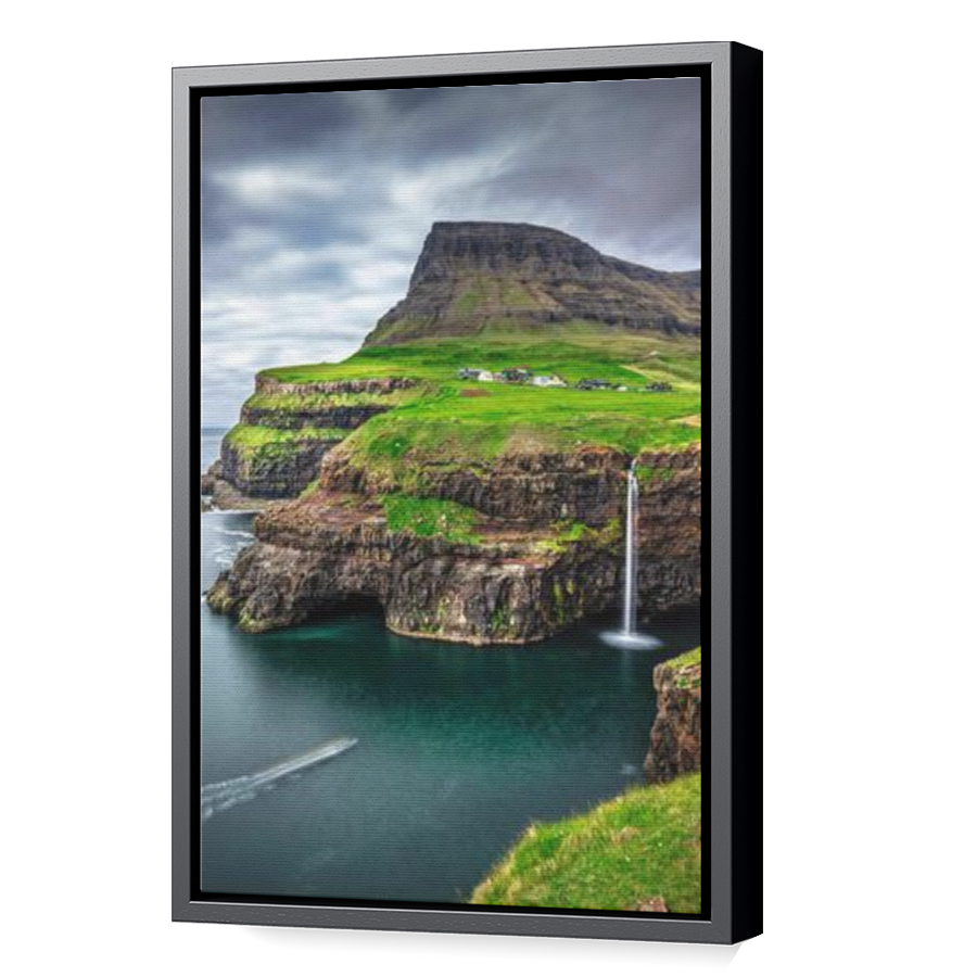 Thumbnail for Canvas - Black Floating Frame