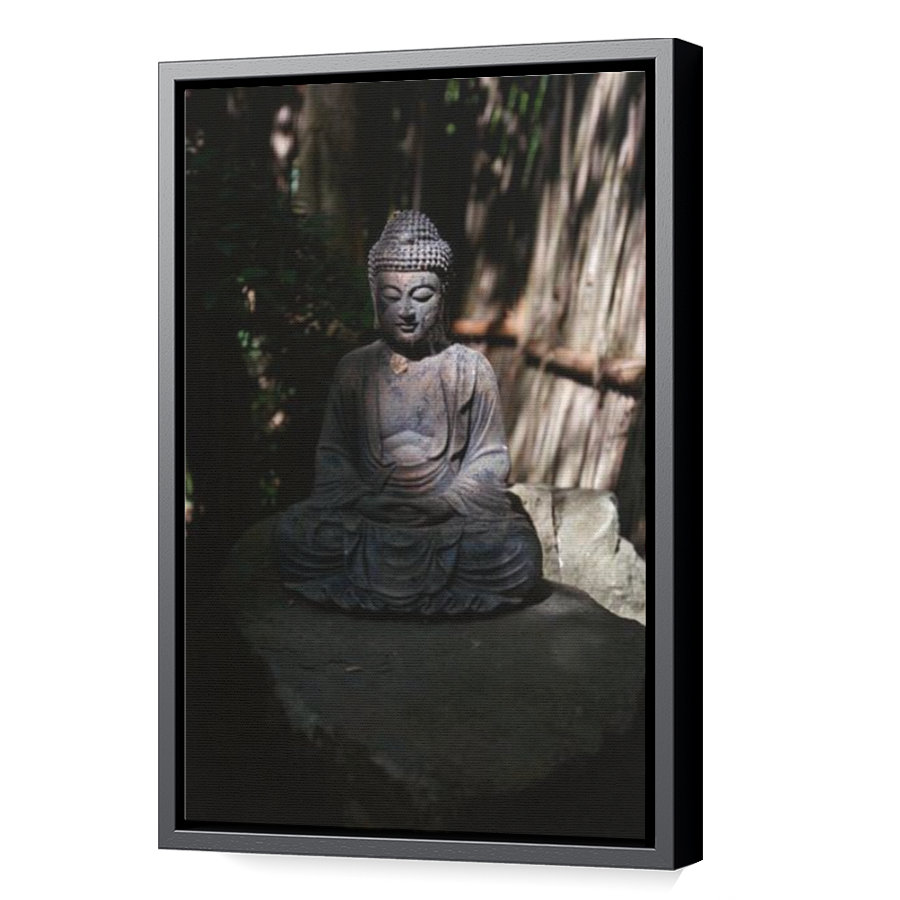 Thumbnail for Canvas - Black Floating Frame