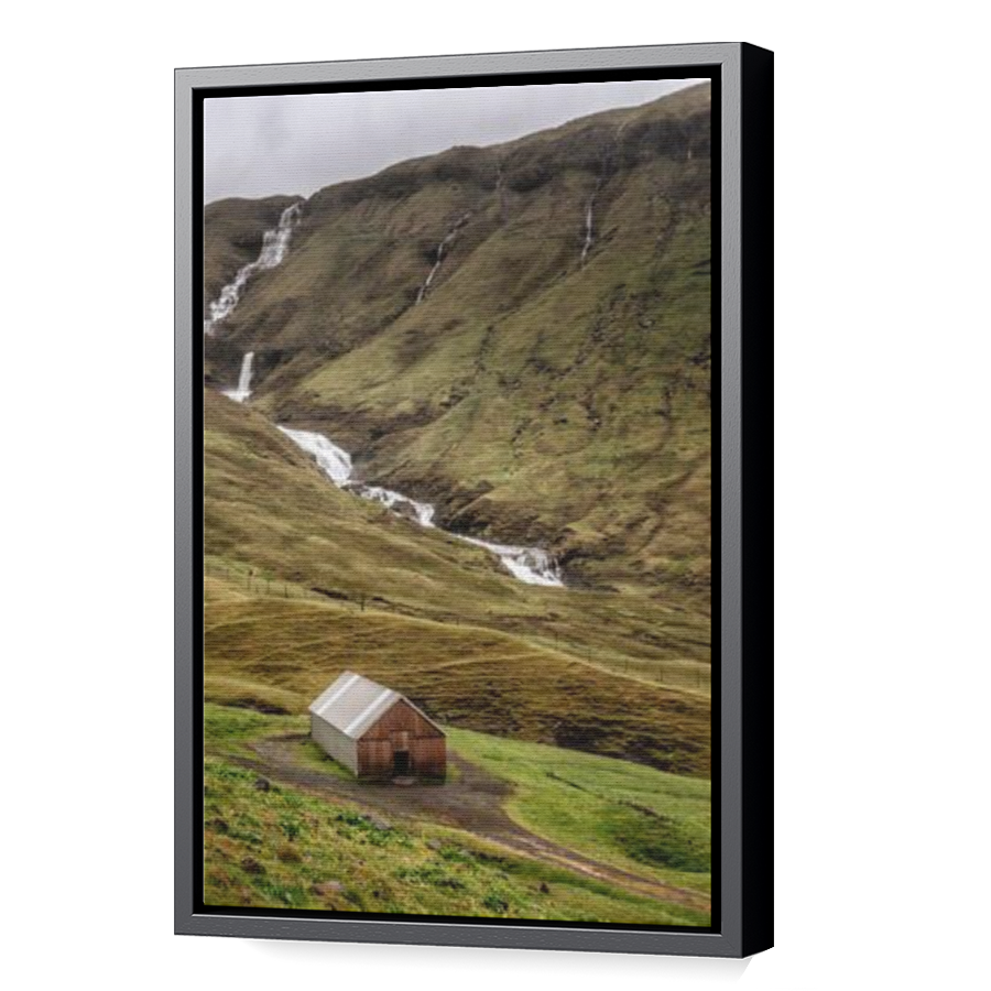 Thumbnail for Canvas - Black Floating Frame