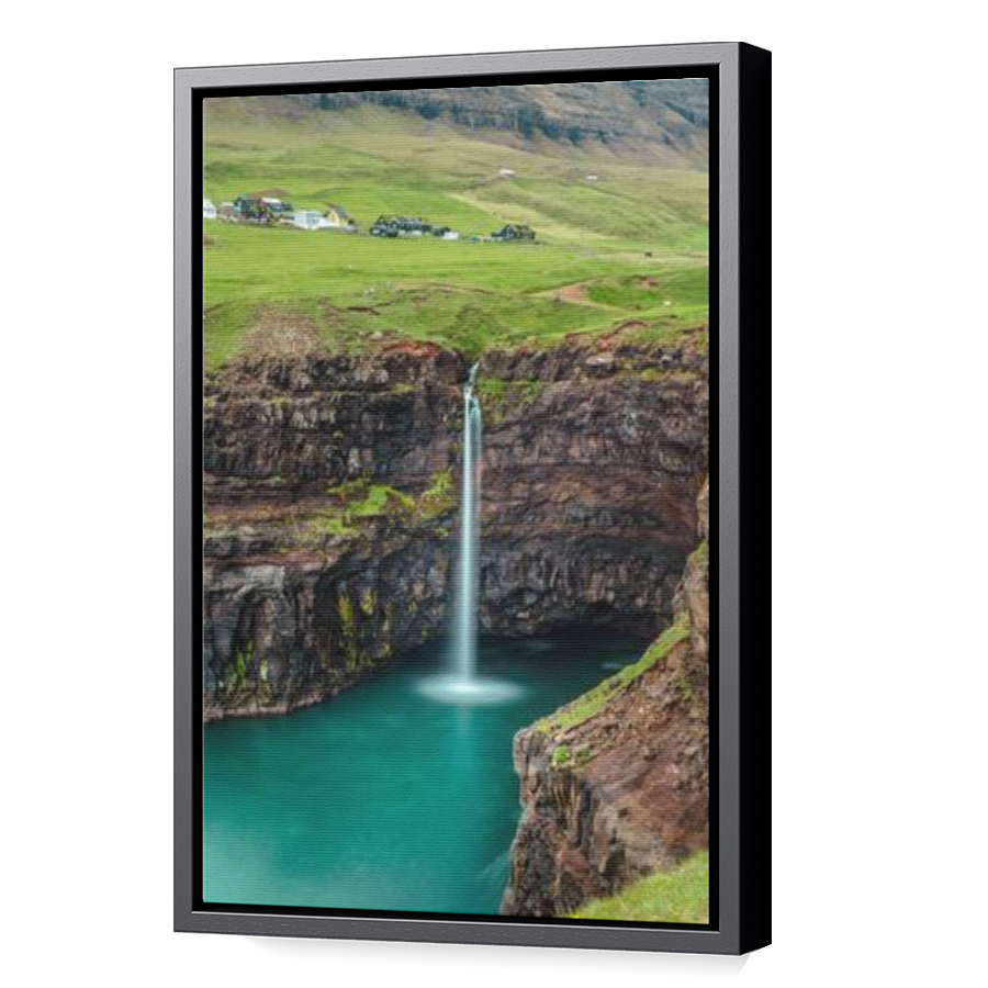 Thumbnail for Canvas - Black Floating Frame