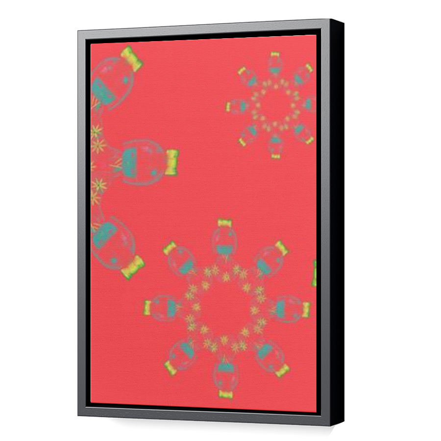 Thumbnail for Canvas - Black Floating Frame