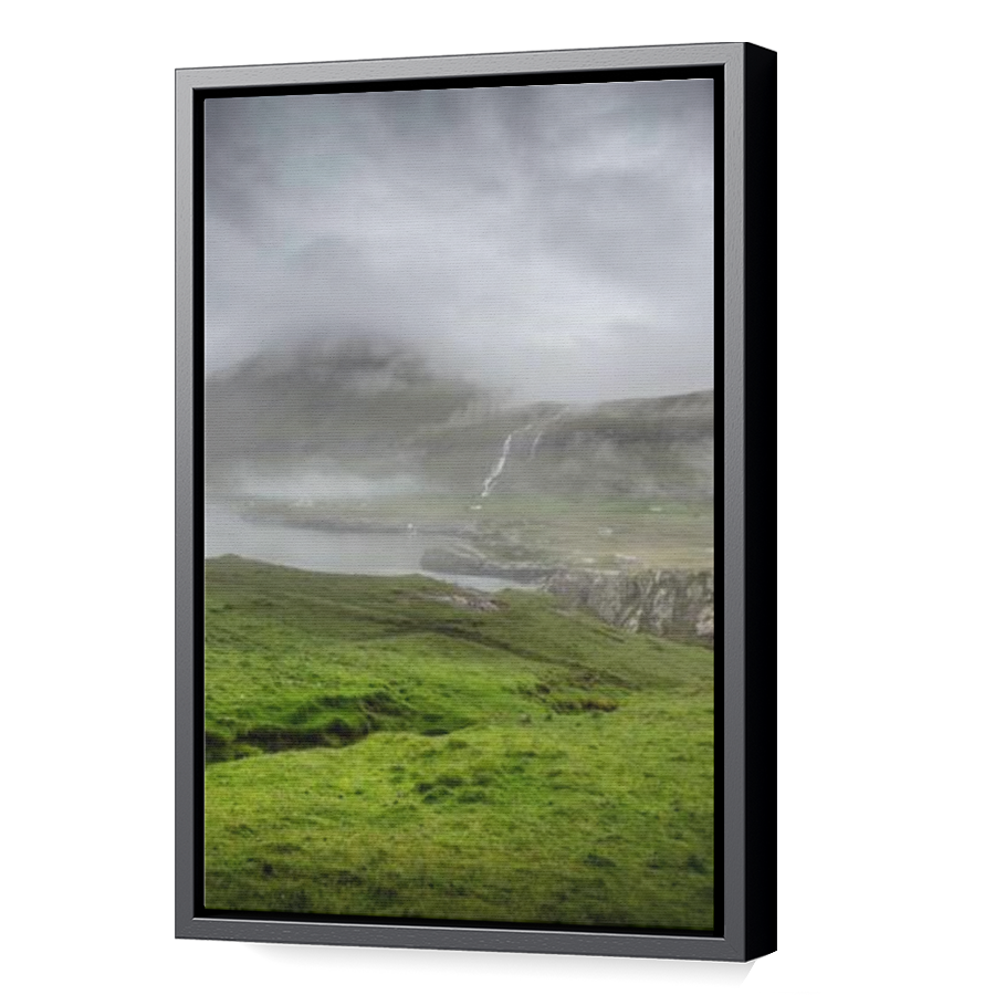Thumbnail for Canvas - Black Floating Frame