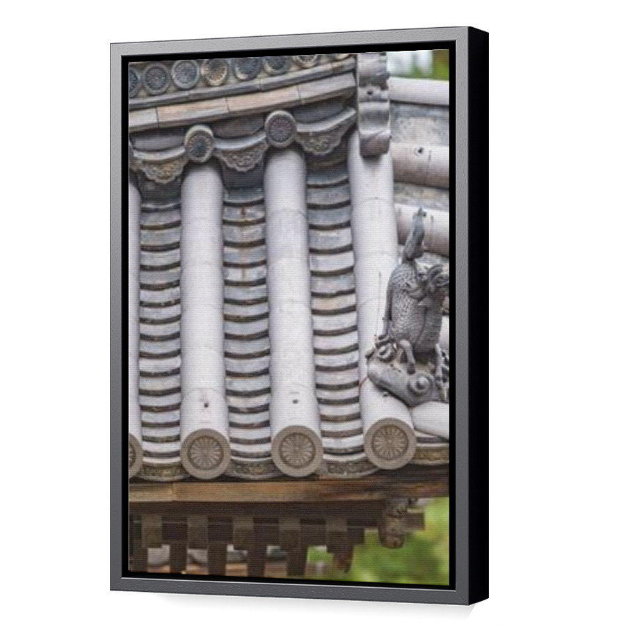 Thumbnail for Canvas - Black Floating Frame