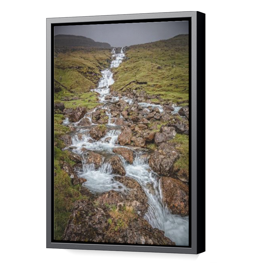 Thumbnail for Canvas - Black Floating Frame