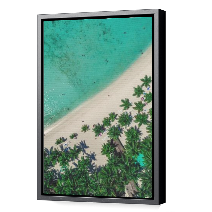 Thumbnail for Canvas - Black Floating Frame