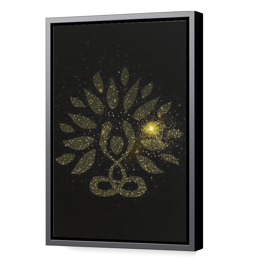 Thumbnail for Canvas - Black Floating Frame