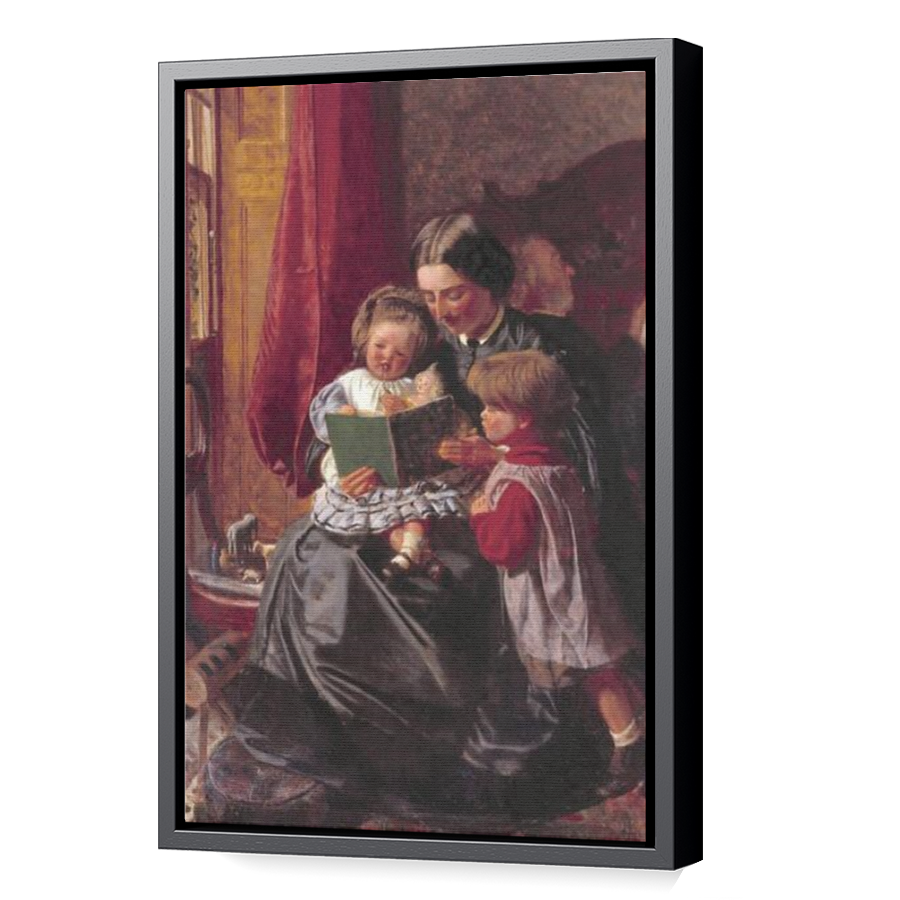 Thumbnail for Canvas - Black Floating Frame