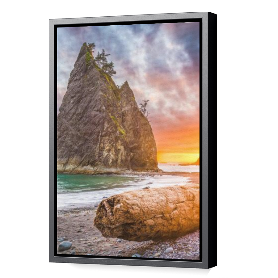 Thumbnail for Canvas - Black Floating Frame