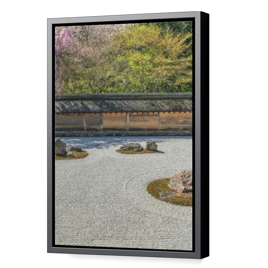 Thumbnail for Canvas - Black Floating Frame