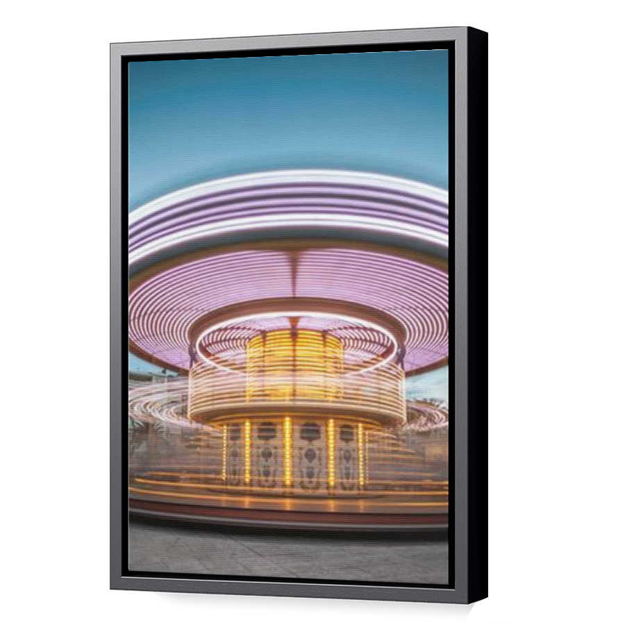 Thumbnail for Canvas - Black Floating Frame