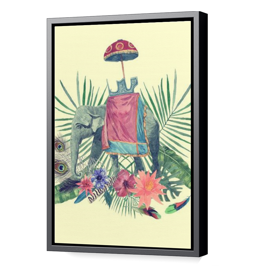 Thumbnail for Canvas - Black Floating Frame