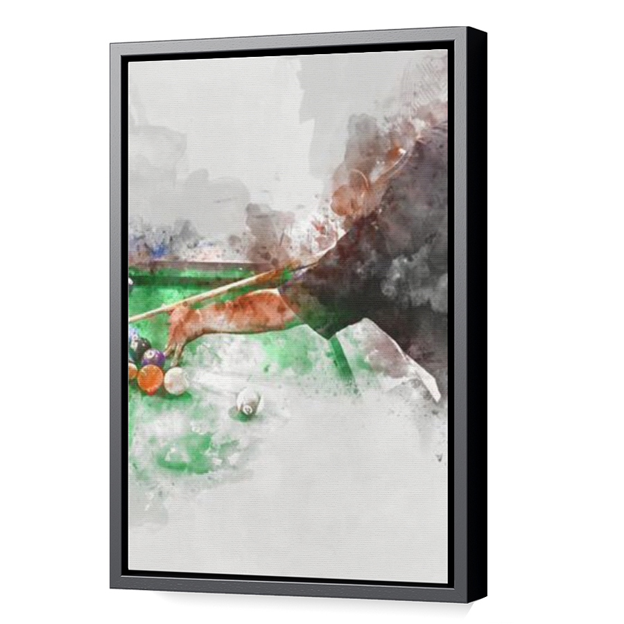 Thumbnail for Canvas - Black Floating Frame